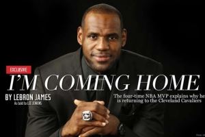 回家了🥺11年前的今天 詹姆斯宣布将重回克利夫兰👏 回家了🥺11年前的今天 詹姆斯宣布将重回克利夫兰👏