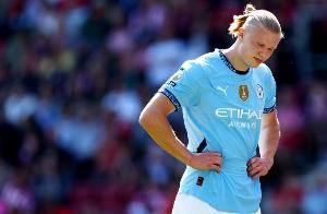 哈兰德谈足总杯决赛让点:我不应该把点球给新援,所有责任在我 哈兰德谈足总杯决赛让点:我不应该把点球给新援,所有责任在我