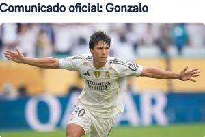 世俱杯金靴!官方:皇马与贡萨洛-加西亚续约至2030年 世俱杯金靴!官方:皇马与贡萨洛-加西亚续约至2030年