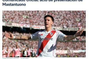 4500万欧新援!皇马官方:马斯坦托诺北京时间明日19点正式亮相 4500万欧新援!皇马官方:马斯坦托诺北京时间明日19点正式亮相