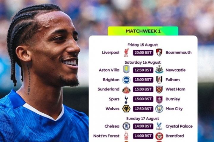 詹俊:预测新赛季英超冠军利物浦 最佳射手佩德罗&最佳球员维尔茨 詹俊:预测新赛季英超冠军利物浦 最佳射手佩德罗&最佳球员维尔茨