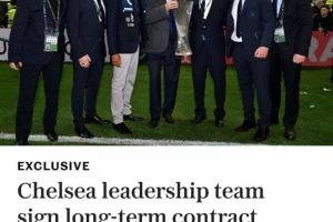 电讯报:切尔西续约体育总监和招募主管等4人,新合同直到2031年 电讯报:切尔西续约体育总监和招募主管等4人,新合同直到2031年