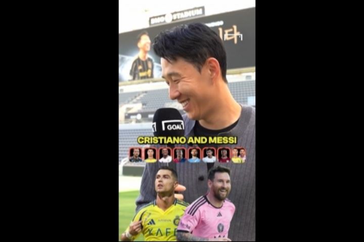 孙兴慜:射手选凯恩 技巧选C罗 潜力选亚马尔 GOAT选C罗&梅西🐐 孙兴慜:射手选凯恩 技巧选C罗 潜力选亚马尔 GOAT选C罗&梅西🐐