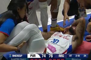 阿尔瓦拉多背部着地严重受伤 痛苦大叫+捂脸痛哭😭被担架抬出场 阿尔瓦拉多背部着地严重受伤 痛苦大叫+捂脸痛哭😭被担架抬出场