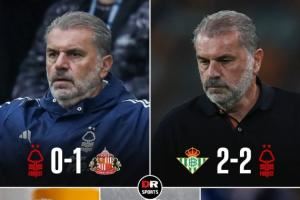 【一胜难求】波斯特科格鲁上任森林的前五场比赛2平3负....👀 【一胜难求】波斯特科格鲁上任森林的前五场比赛2平3负....👀