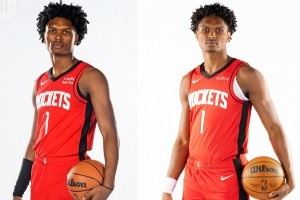 火箭晒阿门/申京/小贾/伊森等球员今昔对比:成长真快 火箭晒阿门/申京/小贾/伊森等球员今昔对比:成长真快