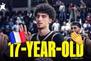 明年潜在首轮秀!17岁文班小师弟阿塔姆纳对阵摩纳哥砍24分 明年潜在首轮秀!17岁文班小师弟阿塔姆纳对阵摩纳哥砍24分