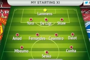 对布莱顿!曼晚预测曼联首发:姆贝莫、舍什科、库尼亚前场三叉戟 对布莱顿!曼晚预测曼联首发:姆贝莫、舍什科、库尼亚前场三叉戟