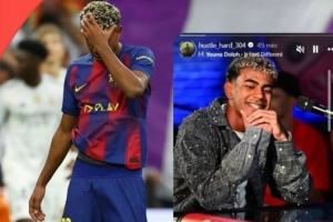 首场国家德比失利,亚马尔父亲更新社媒:回头见 首场国家德比失利,亚马尔父亲更新社媒:回头见