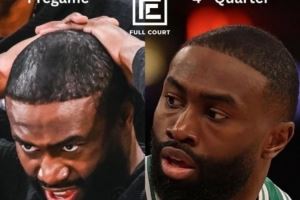 巴克利“建议”杰伦-布朗:当我开始秃头时 我立马就决定剃光! 巴克利“建议”杰伦-布朗:当我开始秃头时 我立马就决定剃光!