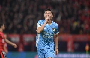 里程碑！河南队前锋钟义浩中超出场150次，贡献17球13助攻